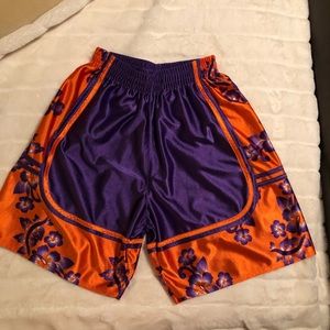 Hawaiian basketball shorts
